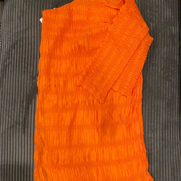 Hanifa Resort ruched skirt / coverup - Picture 1 of 4
